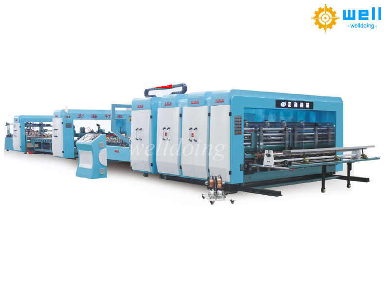 double chip automatic box stitching machine