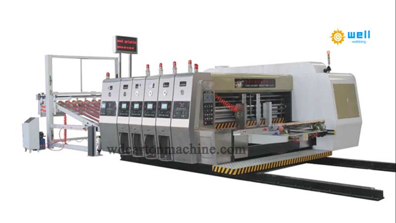 Automatic flexo printer die cutter slotter machine