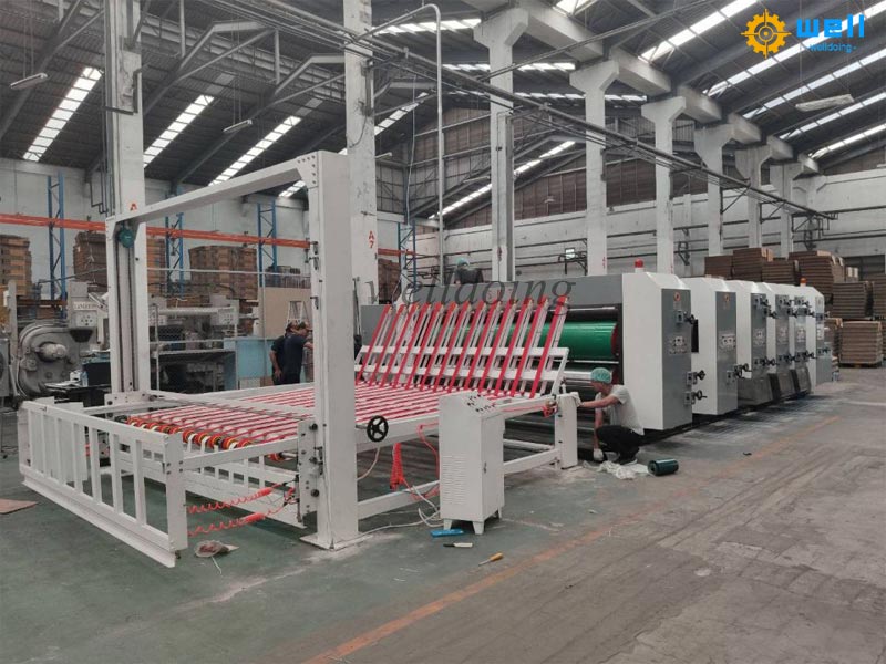 ink flexo printer die cutter slotter machine supplier