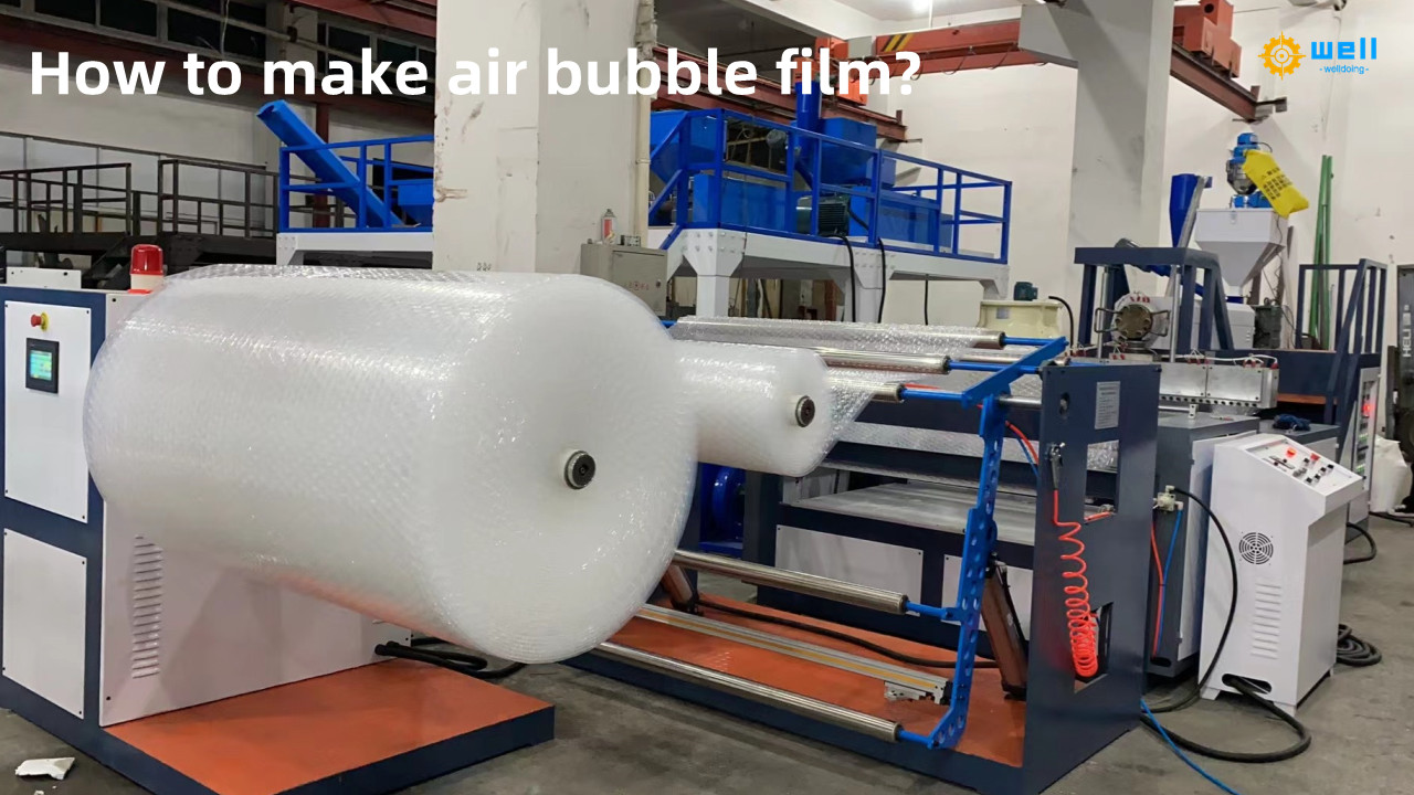 Prospect of air bubble film machine