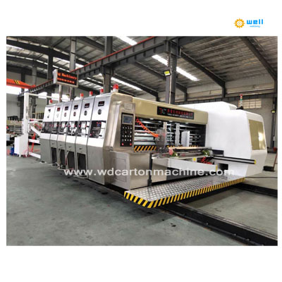 Gap performance of carton machinery