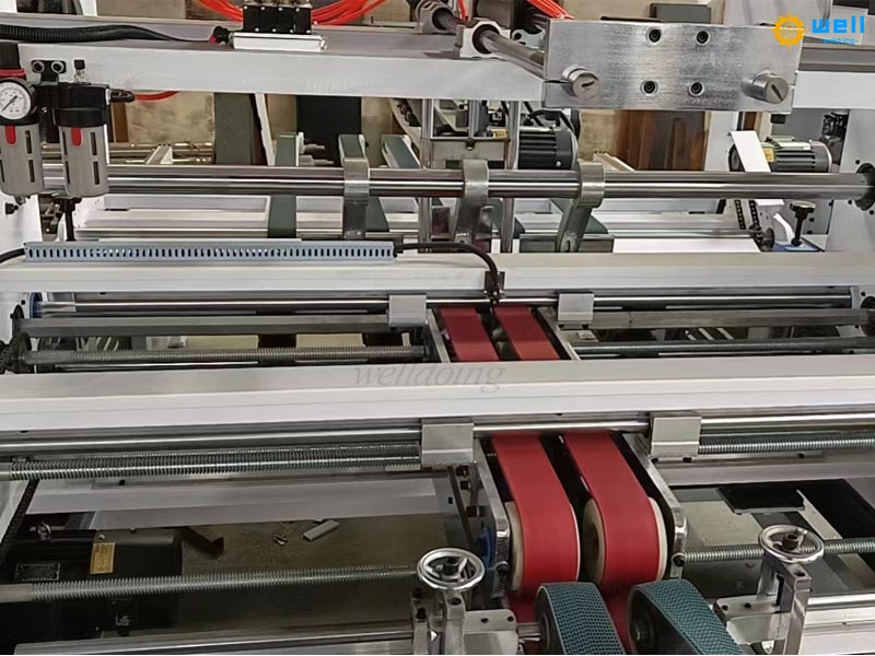 Function of fully automatic box folding gluing machine