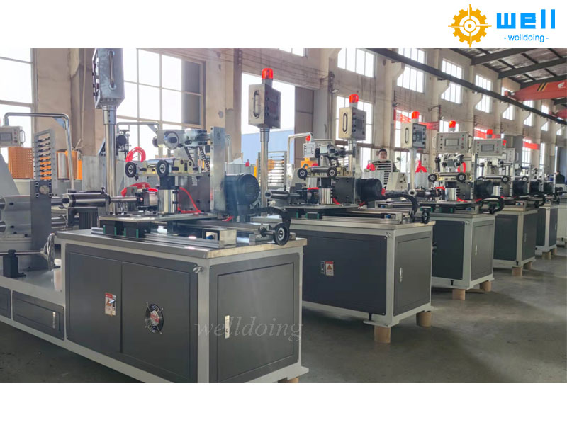 Multi-cutter paper core & paper tube making machine