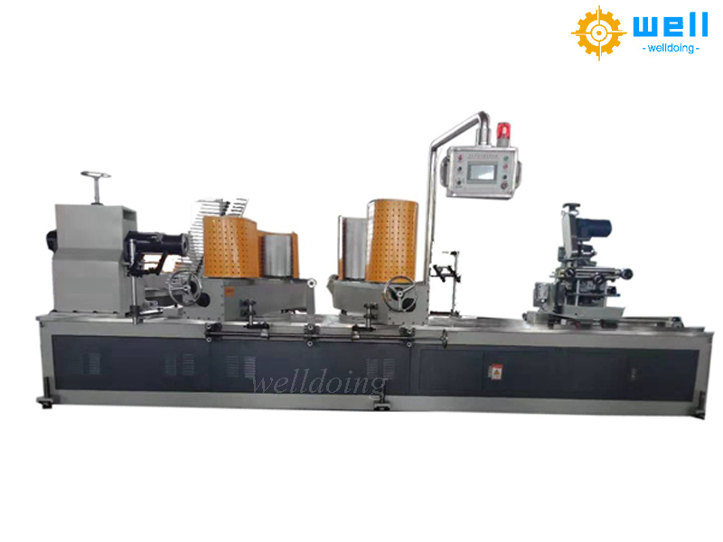 automatic 4 heads spiral paper core making machine