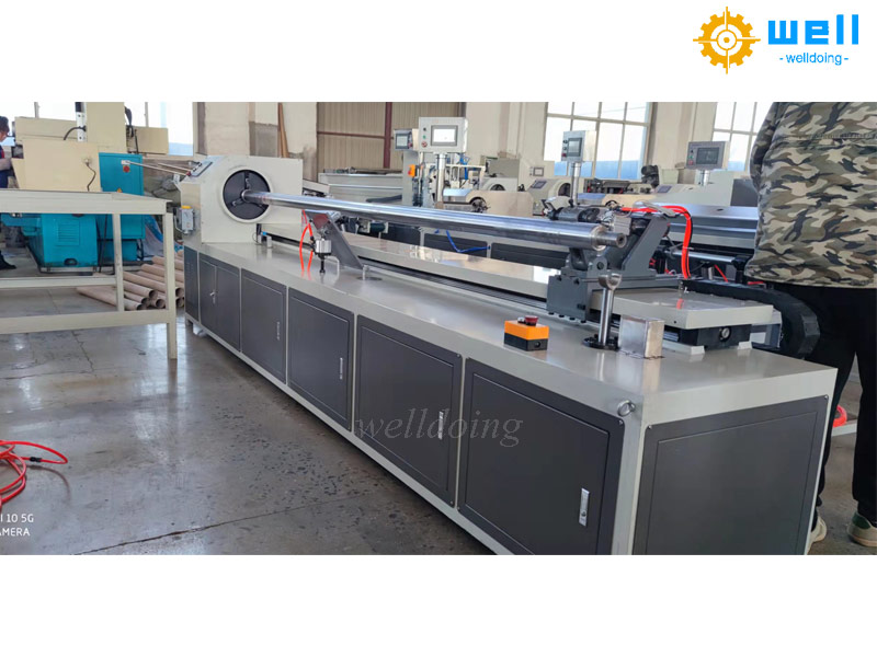 Automatic paper tube cutting machine