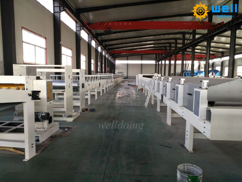 hard paperboard production line