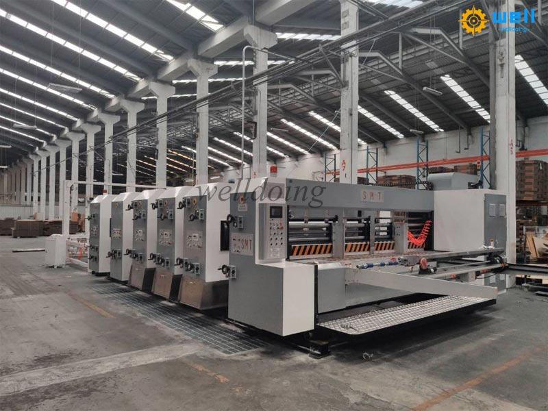 The technical principle of ink printing slotting die cutting machine