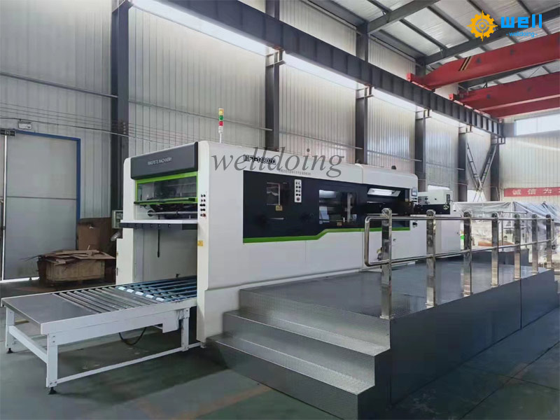 Maintenance of automatic flatbed die cutting machine