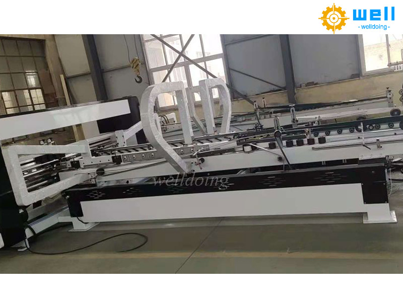 Automatic high speed folder gluer machine