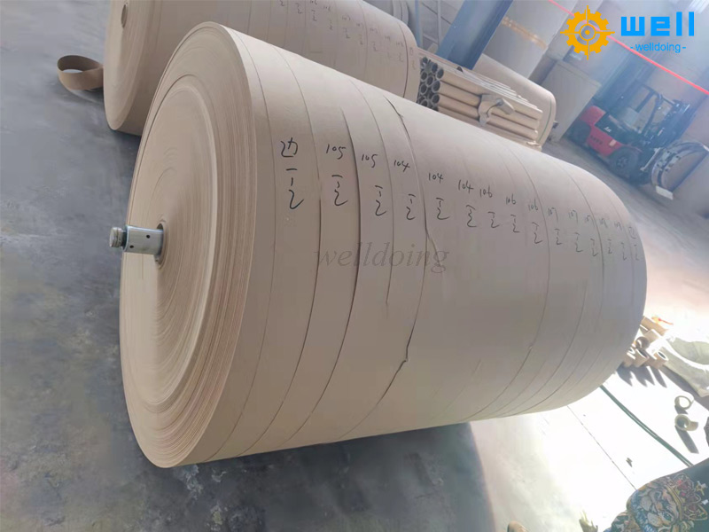 kraft paper roll slitter rewinder machine