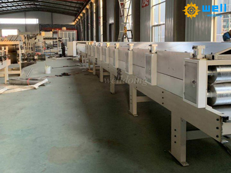 The maintenance and upkeep of grey hardboard production line