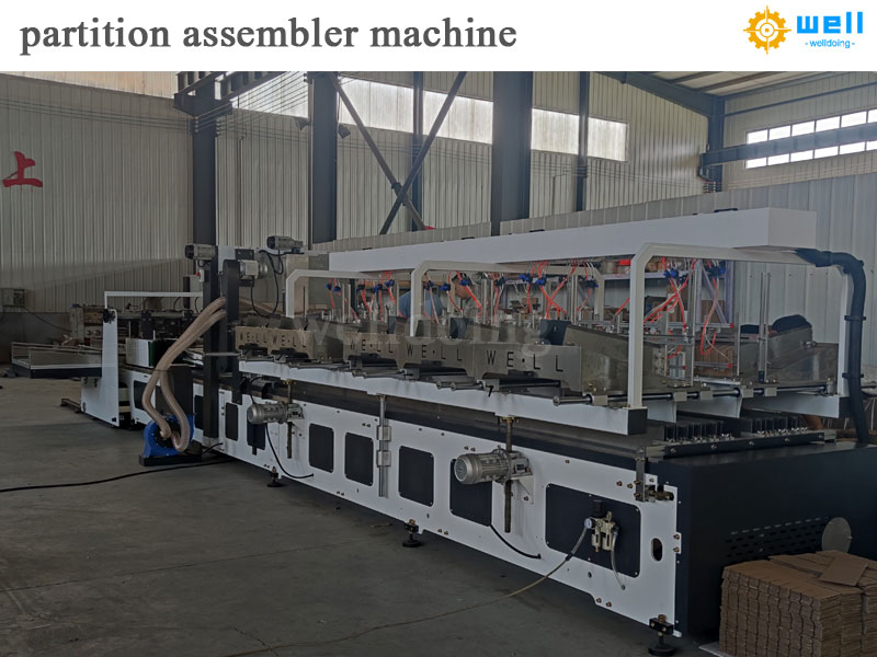 WELL-9060 automatic partition assembler machine to Poland